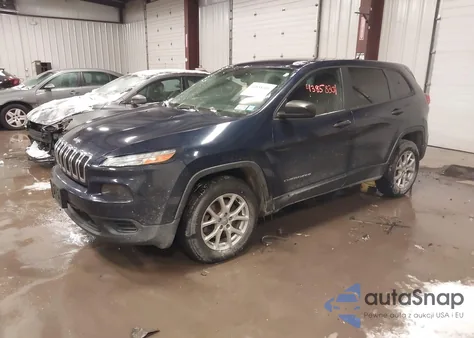 2015 Jeep Cherokee Sport z USA, uszkodzony, nr VIN 1C4PJMAB2FW501982